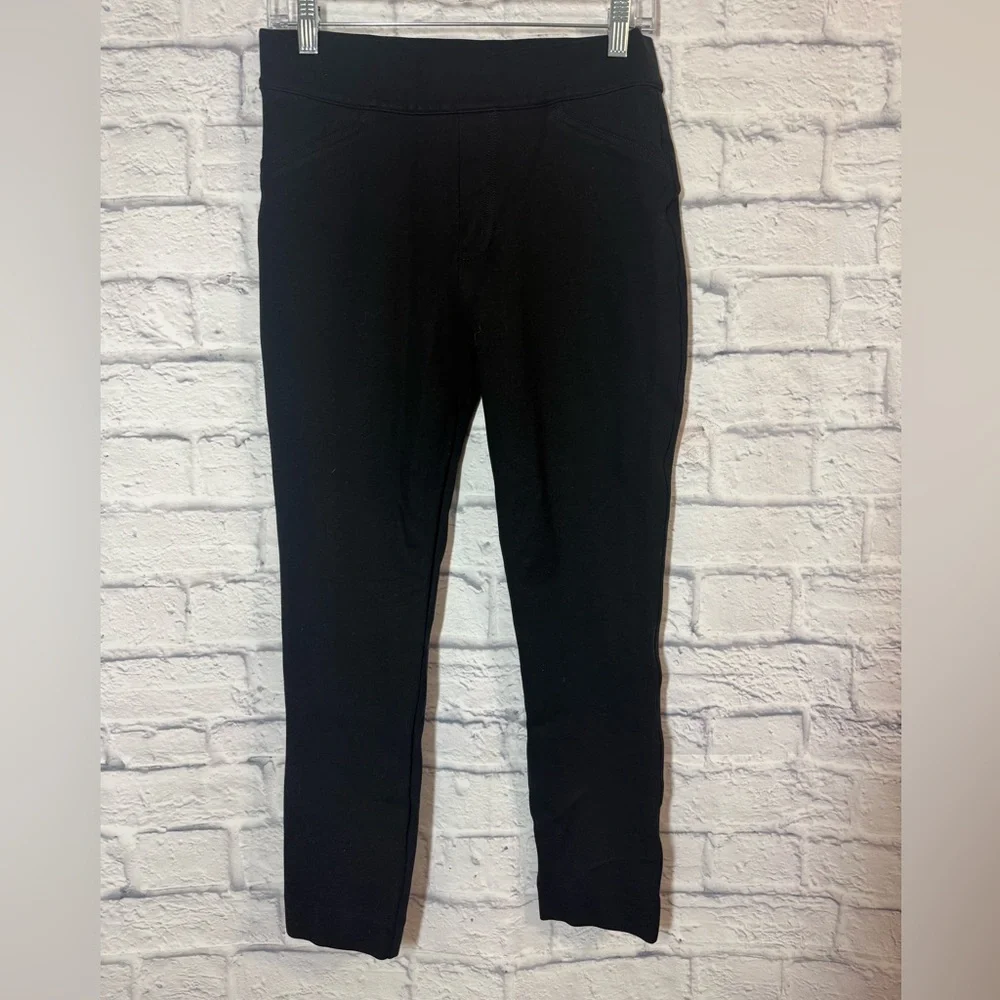 Spanx Perfectly Black Pant-Back Seam Skinny Pant, Med